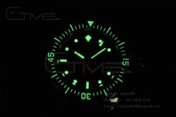 Fifty Fathoms 5008E No Rad Only Watch SS 1:1 GSF Best Edition Black Dial on Black Rubber Strap A1151 - Image 31