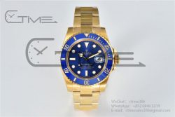 Submariner 116618 LB Blue Ceramic YG Plated 904L Steel VSF 1:1 Best Edition VS3135 - Image 3