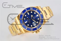 Submariner 116618 LB Blue Ceramic YG Plated 904L Steel VSF 1:1 Best Edition VS3135 - Image 5
