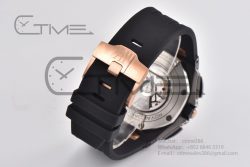 Royal Oak Offshore 26405 44mm Real Ceramic RSF 1:1 Best Edition Black Dial RG Markers on Rubber Strap A3126 - Image 19