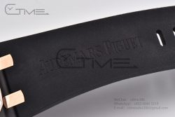 Royal Oak Offshore 26405 44mm Real Ceramic RSF 1:1 Best Edition Black Dial RG Markers on Rubber Strap A3126 - Image 23