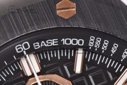 Royal Oak Offshore 26405 44mm Real Ceramic RSF 1:1 Best Edition Black Dial RG Markers on Rubber Strap A3126 - Image 9
