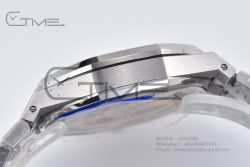 Royal Oak 41mm 15500 SS APSF 1:1 Best Edition White Textured Dial on SS Bracelet A4302 Super Clone - Image 14
