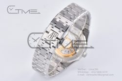 Royal Oak 41mm 15500 SS APSF 1:1 Best Edition White Textured Dial on SS Bracelet A4302 Super Clone - Image 15