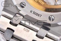 Royal Oak 41mm 15500 SS APSF 1:1 Best Edition White Textured Dial on SS Bracelet A4302 Super Clone - Image 23