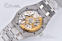 Royal Oak 41mm 15500 SS APSF 1:1 Best Edition White Textured Dial on SS Bracelet A4302 Super Clone - Image 26