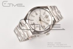 Overseas  47040 SS MKF 1:1 Best Edition White Textured Dial on SS Bracelet MIYOTA9015 - Image 4