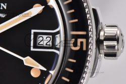 Fifty Fathoms 5008D No Rad SS 1:1 GSF Best Edition Black Dial on Black Rubber Strap A1151 - Image 5