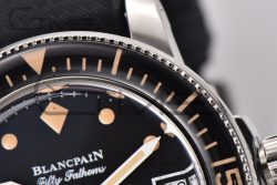 Fifty Fathoms 5008D No Rad SS 1:1 GSF Best Edition Black Dial on Black Rubber Strap A1151 - Image 6