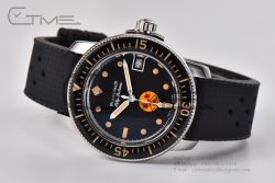 Fifty Fathoms 5008D No Rad SS 1:1 GSF Best Edition Black Dial on Black Rubber Strap A1151 - Image 10