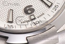 Overseas  47040 SS MKF 1:1 Best Edition White Textured Dial on SS Bracelet MIYOTA9015 - Image 11