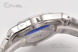 Overseas  47040 SS MKF 1:1 Best Edition White Textured Dial on SS Bracelet MIYOTA9015 - Image 15