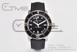 Fifty Fathoms “Nageurs de Combat”5015E-1130  ZF 1:1 Best Edition Black '7' Dial on Black Sail-canvas Strap A2836 - Image 3