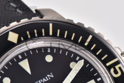 Fifty Fathoms “Nageurs de Combat”5015E-1130  ZF 1:1 Best Edition Black '7' Dial on Black Sail-canvas Strap A2836 - Image 13