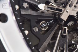 RM12-01 Real Tourbillon RMF Best Edition Skeleton Dial on Orange Rubber Strap - Image 9