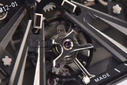 RM12-01 Real Tourbillon RMF Best Edition Skeleton Dial on Orange Rubber Strap - Image 11