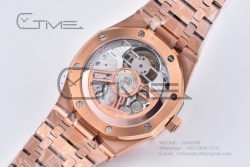 Royal Oak 2018 SIHH RG Tourbillon R8F Green Sunburst Tapisserie Dial on RG Bracelet Flying Tourb - Image 22