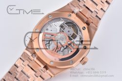 Royal Oak 2018 SIHH RG Tourbillon R8F Green Sunburst Tapisserie Dial on RG Bracelet Flying Tourb - Image 23