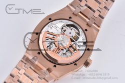Royal Oak 2018 SIHH RG Tourbillon R8F Green Sunburst Tapisserie Dial on RG Bracelet Flying Tourb - Image 29