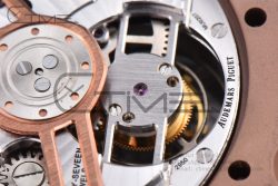 Royal Oak 2018 SIHH RG Tourbillon R8F Green Sunburst Tapisserie Dial on RG Bracelet Flying Tourb - Image 30