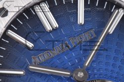 Royal Oak 2018 SIHH SS Tourbillon R8F Graduated Dark Blue Sunburst Tapisserie Dial on SS Bracelet Flying Tourb - Image 9