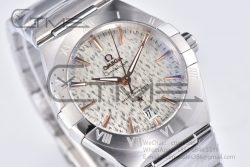 Constellation 39mm SS ORF 1:1 Best Edition SS Embossed Grey Dial on SS Bracelet A8800 - Image 5