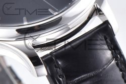 Calatrava 5227 SS 3KF 1:1 Best Edition Black Dial on Black Leather Strap A324 Super Clone V2 - Image 12