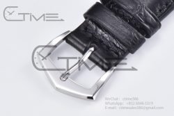 Calatrava 5227 SS 3KF 1:1 Best Edition White Dial on Brown Leather Strap A324 Super Clone V2 - Image 29