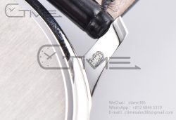 Calatrava 5227 SS 3KF 1:1 Best Edition White Dial on Brown Leather Strap A324 Super Clone V2 - Image 22