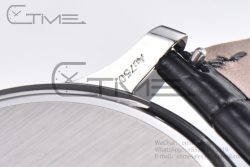 Calatrava 5227 SS 3KF 1:1 Best Edition White Dial on Brown Leather Strap A324 Super Clone V2 - Image 21