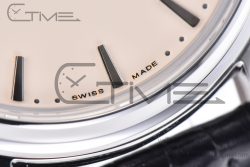 Calatrava 5227 SS 3KF 1:1 Best Edition White Dial on Brown Leather Strap A324 Super Clone V2 - Image 11