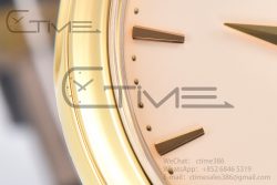 Calatrava 5227R SS 3KF 1:1 Best Edition White Dial on Brown Leather Strap A324 Super Clone V2 - Image 10