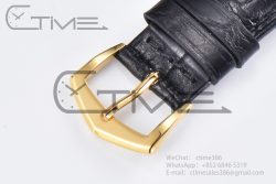 Calatrava 5227R SS 3KF 1:1 Best Edition White Dial on Brown Leather Strap A324 Super Clone V2 - Image 16