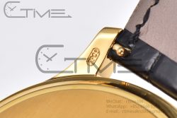 Calatrava 5227R SS 3KF 1:1 Best Edition White Dial on Brown Leather Strap A324 Super Clone V2 - Image 22