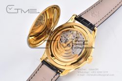 Calatrava 5227R SS 3KF 1:1 Best Edition White Dial on Brown Leather Strap A324 Super Clone V2 - Image 23