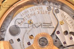 Calatrava 5227R SS 3KF 1:1 Best Edition White Dial on Brown Leather Strap A324 Super Clone V2 - Image 26