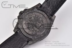 Submariner 40mm DIW VSF 1:1 Best Edition Forged Carbon Blue Element on Nylon Strap VS3135 - Image 15
