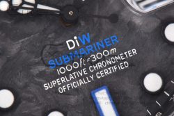 Submariner 40mm DIW VSF 1:1 Best Edition Forged Carbon Blue Element on Nylon Strap VS3135 - Image 9