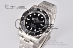 Submariner 114060 No Date Black Ceramic 904L Steel VSF 1:1 Best Edition VS3130 - Image 2