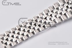 DateJust 41 126334 Clean 1:1 Best Edition 904L Steel Blue Roman Dial on Jubilee Bracelet VR3235 - Image 20