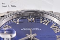 DateJust 41 126334 Clean 1:1 Best Edition 904L Steel Blue Roman Dial on Jubilee Bracelet VR3235 - Image 7