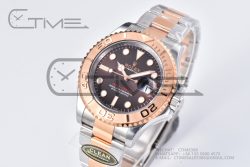Yacht-Master 126621 SS/RG Clean Factory 904L Steel Brown Dial on SS/RG Bracelet VR3235 - Image 2