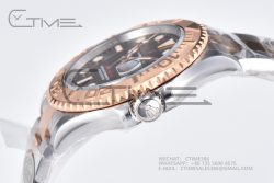 Yacht-Master 126621 SS/RG Clean Factory 904L Steel Brown Dial on SS/RG Bracelet VR3235 - Image 5