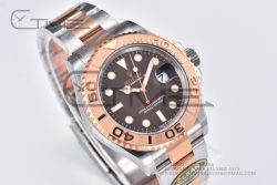 Yacht-Master 126621 SS/RG Clean Factory 904L Steel Brown Dial on SS/RG Bracelet VR3235 - Image 6