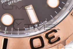Yacht-Master 126621 SS/RG Clean Factory 904L Steel Brown Dial on SS/RG Bracelet VR3235 - Image 11