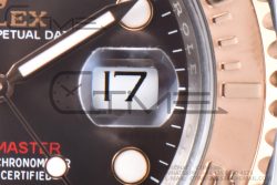 Yacht-Master 126621 SS/RG Clean Factory 904L Steel Brown Dial on SS/RG Bracelet VR3235 - Image 12