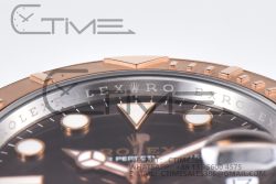 Yacht-Master 126621 SS/RG Clean Factory 904L Steel Brown Dial on SS/RG Bracelet VR3235 - Image 13