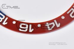 GMT-Master II 126710 BLRO  Clean Factory Red/Blue Ceramic Bezel With Platinum Coated Numerals (CF Newest Version Pepsi Bezel) - Image 6