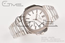Nautilus 5711/1A PPF 1:1 Best Edition White Textured Dial on SS Bracelet 324CS  V4 - Image 4