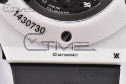 Hublot Big Bang Unico White Ceramic ZF 1:1 Best Edition Skeleton Dial on White Rubber Strap A1280 - Image 19